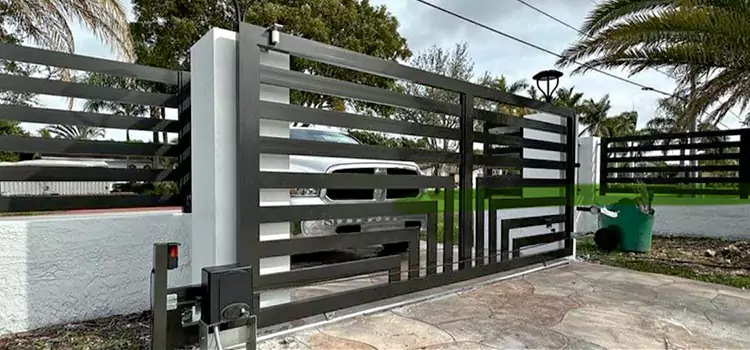 Automatic Driveway Gate Installation Libertyville