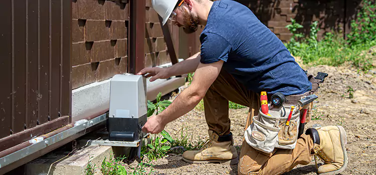 Electric Driveway Gate Installation Libertyville